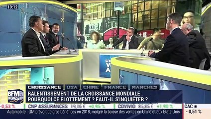 La semaine de Marc (1/2): La croissance mondiale ralentit - 11/01