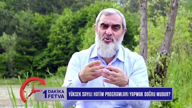 854) Yüksek sayılı hatim programları yapmak doğru mudur? / Birfetva