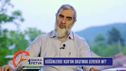 875) Düğünlerde Kur'an okutmak gerekir mi? / Birfetva
