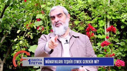 887) Münafıkları Teşhir Etmek Gerekir mi? / Birfetva