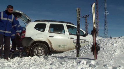Kesintisiz elektrik enerjisi için 'kayaklı' hizmet - KARS