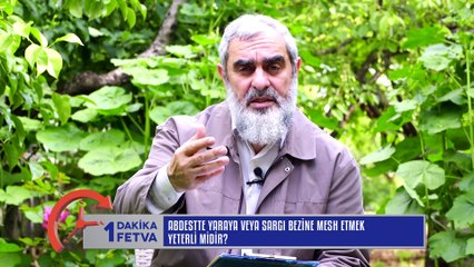 896) Abdestte yaraya veya sargı bezine mesh etmek yeterli midir? / Birfetva