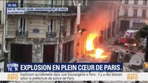 Les premières images des dégâts après l'explosion d'une boulangerie à Paris