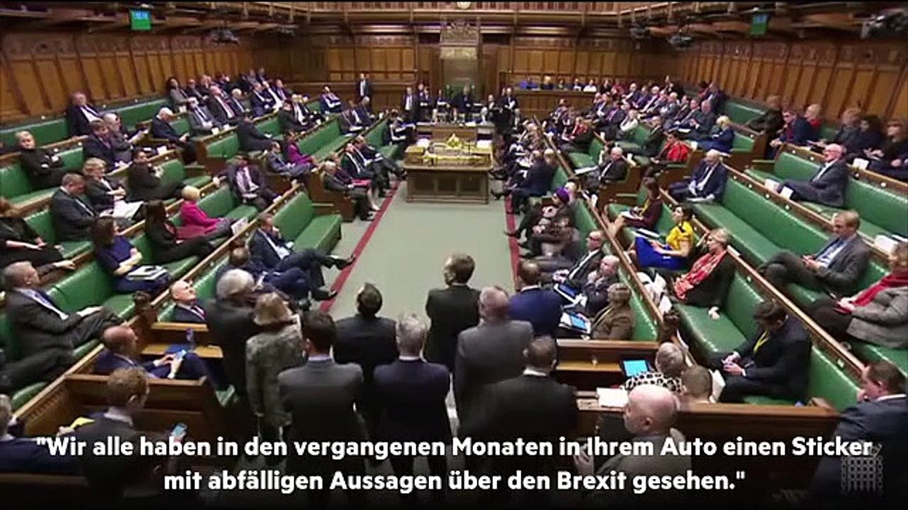 'Der gehört meiner Frau!': Politiker wird wegen Anti-Brexit-Aufkleber kritisiert und verteidigt sich wie ein Gentleman