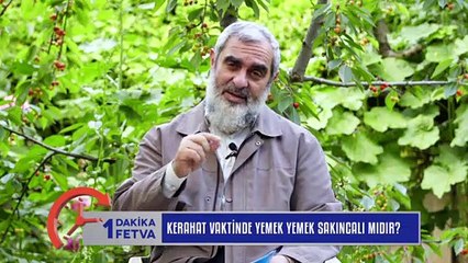 904) Kerahat vaktinde yemek yemek sakıncalı mıdır? / Birfetva