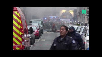 Les images de l'explosion à Paris rue de Trévise