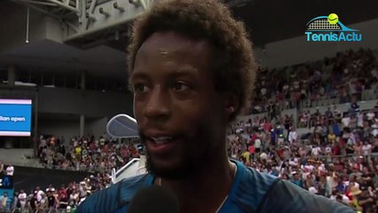 Open d'Australie 2019 - Gaël Monfils : "Il faut le dire, j'ai bien bossé, je suis bien"