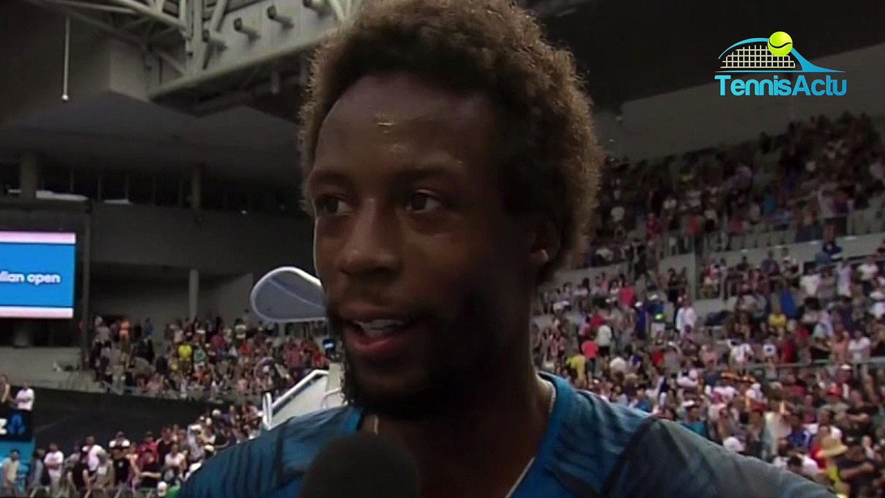 Open d'Australie 2019 - Gaël Monfils : "Il faut le dire, j'ai bien bossé, je suis bien"