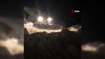 Durankaya’da karla mücadele çalışması sürüyor