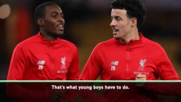 FA Cup youngsters must improve - Klopp