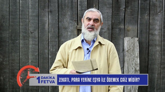 961) Zekatı, para yerine eşya ile ödemek caiz midir? / Birfetva