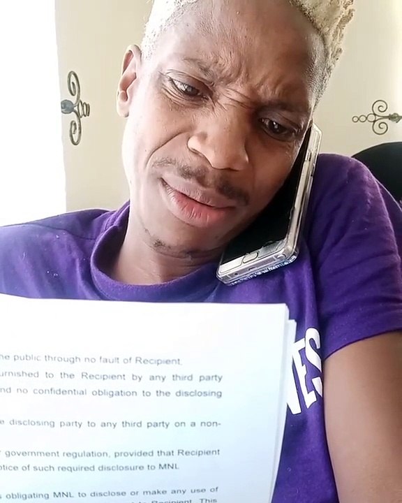 Eric Omondi calls principal to adjust school fees