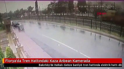 Tren hattındaki korkunç kaza kamerada! Kafa kafaya çarpıştılar