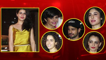 Fatima Sana Shaikh Celebrates her Birthday with Sanya, Sidharth Malhotra and others | FilmiBeat
