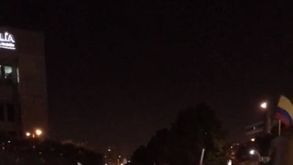 Manifestantes se echan a la calle en Bogotá