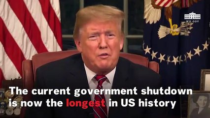 Government Shutdown Becomes Longest In US History