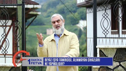 972) Beyaz eşya tamircisi, alınmayan cihazları ne yapmalıdır? / Birfetva