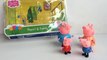 Peppa Pig's Family Figures with Peppa George Mummy Daddy Knock-off Playset - Unboxing Demo Review