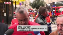Eric Moulin, porte-parole des Sapeurs Pompiers de Paris : 
