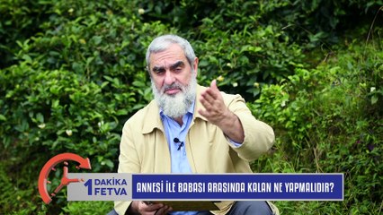 992) Annesi ile Babası arasında kalan ne yapmalıdır? / Birfetva