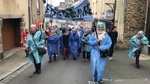Environ 2500 manifestants dans les rues de Mayenne