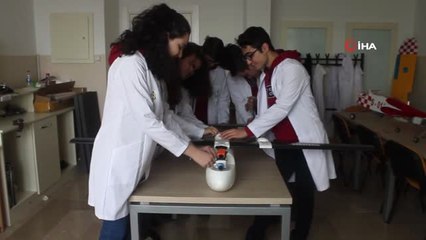 En Büyük Hayalleri Tasarladıkları İha'nın Münbiç Üzerinde Uçması