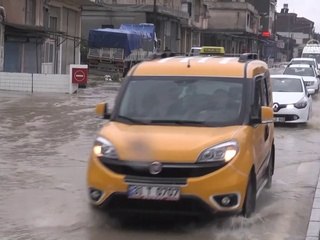 Hatay'da şiddetli yağış