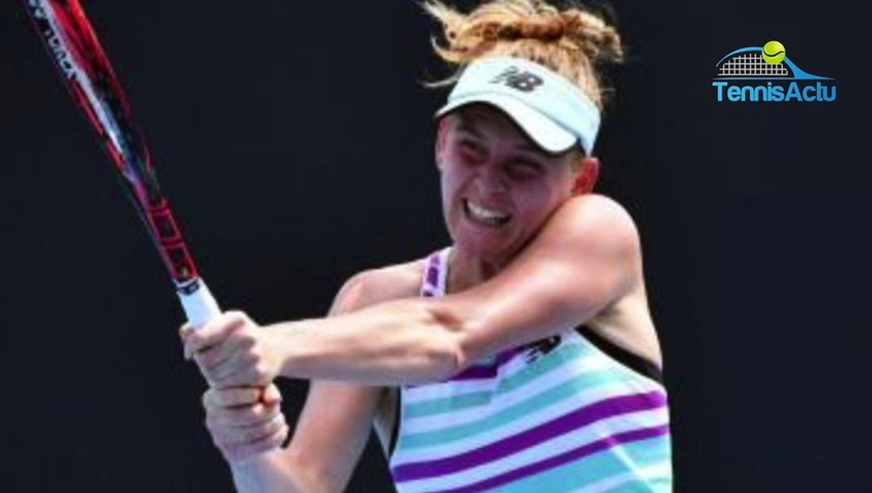 Open d'Australie 2019 - Fiona Ferro : "J'espère jouer la Fed Cup contre la Belgique avec les filles de l'équipe de France"