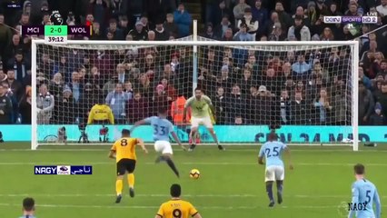 اهداف مباراة مانشستر سيتي وولفرهامبتون 3-0 اليوم - اهداف عالمية HD