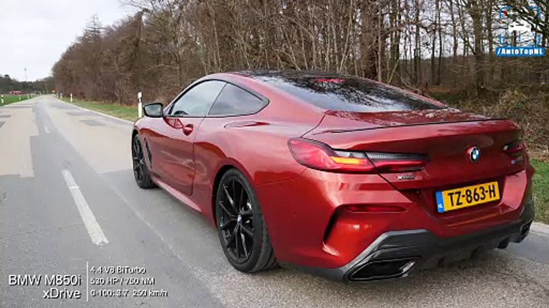 BMW M850i xDrive ACCELERATION & TOP SPEED 0-260KMH / 0-162MPH LAUNCH CONTROL by AutoTopNL
