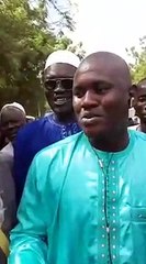 Sonko en Bonne Santé  Il est En route pour Darou Mouhty en passant par Touba