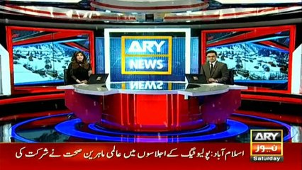 First snowfall of winter in Quetta