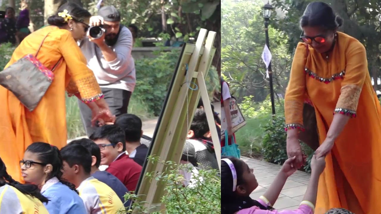 Shabana Azmi hosts Painting & Drawing Competition for specially abled children | FilmiBeat