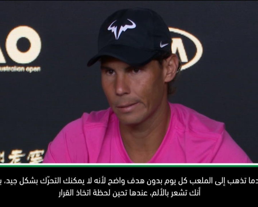 تنس: بطولة استراليا المفتوحة: قرار موراي بالاعتزال قد يكون صائبًا- نادال