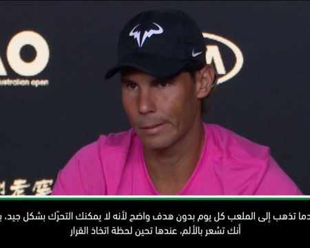 تنس: بطولة استراليا المفتوحة: قرار موراي بالاعتزال قد يكون صائبًا- نادال
