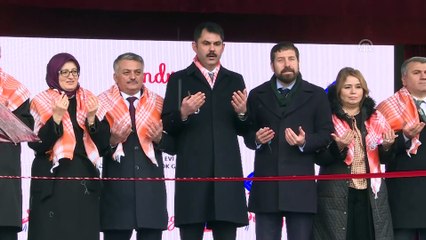 Bakan Kurum: ''İnşallah, şehirlerimizin, ilçelerimizin kalitesini daha da artıracağız' - BALIKESİR