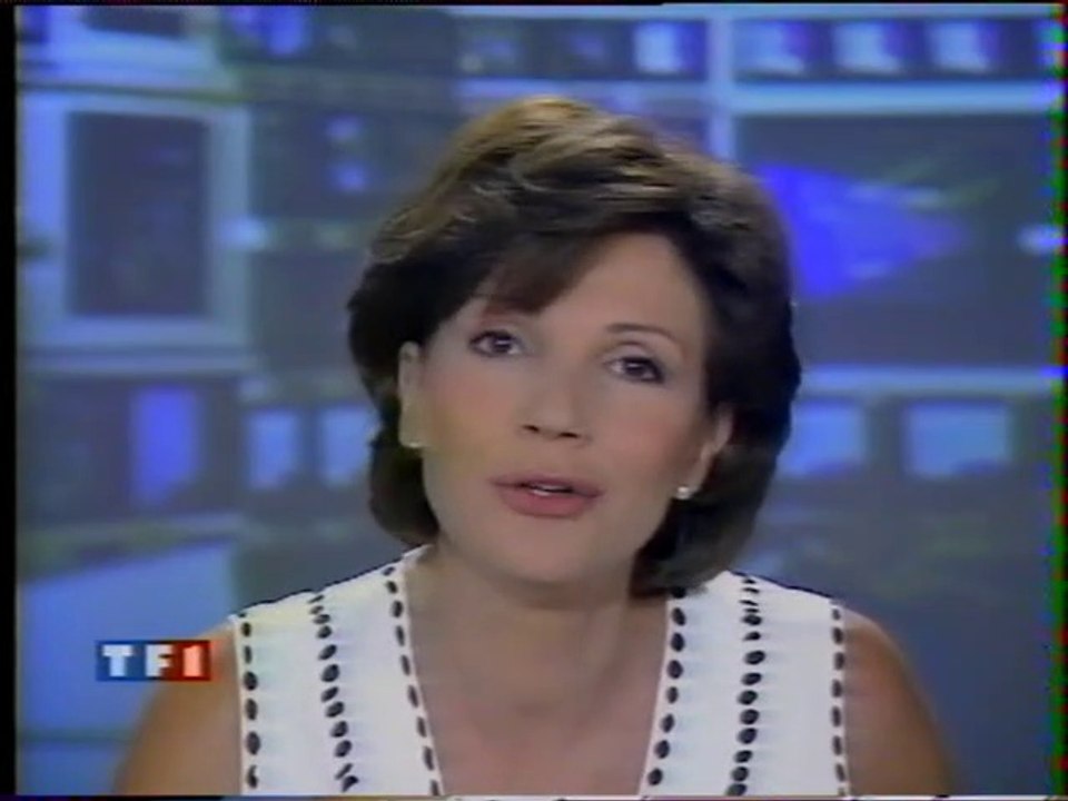 TF1 - 15 Août 1996 - Début JT 20H (Béatrice Sch...