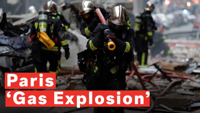 Paris 'Gas Explosion' Kills Two Firefighters And Hurts Dozens