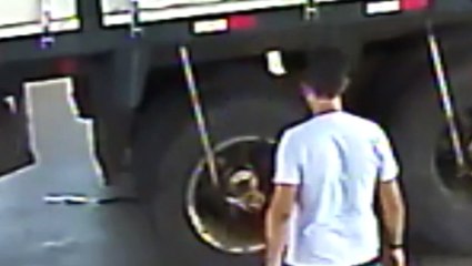 Polícia Civil investiga furto de carga avaliada em R$ 400 mil e divulga imagens de suspeito
