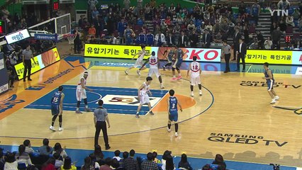 이관희가 끝냈다...삼성 모비스 격침 / YTN