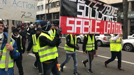 Gilets jaunes: début de la manifestation