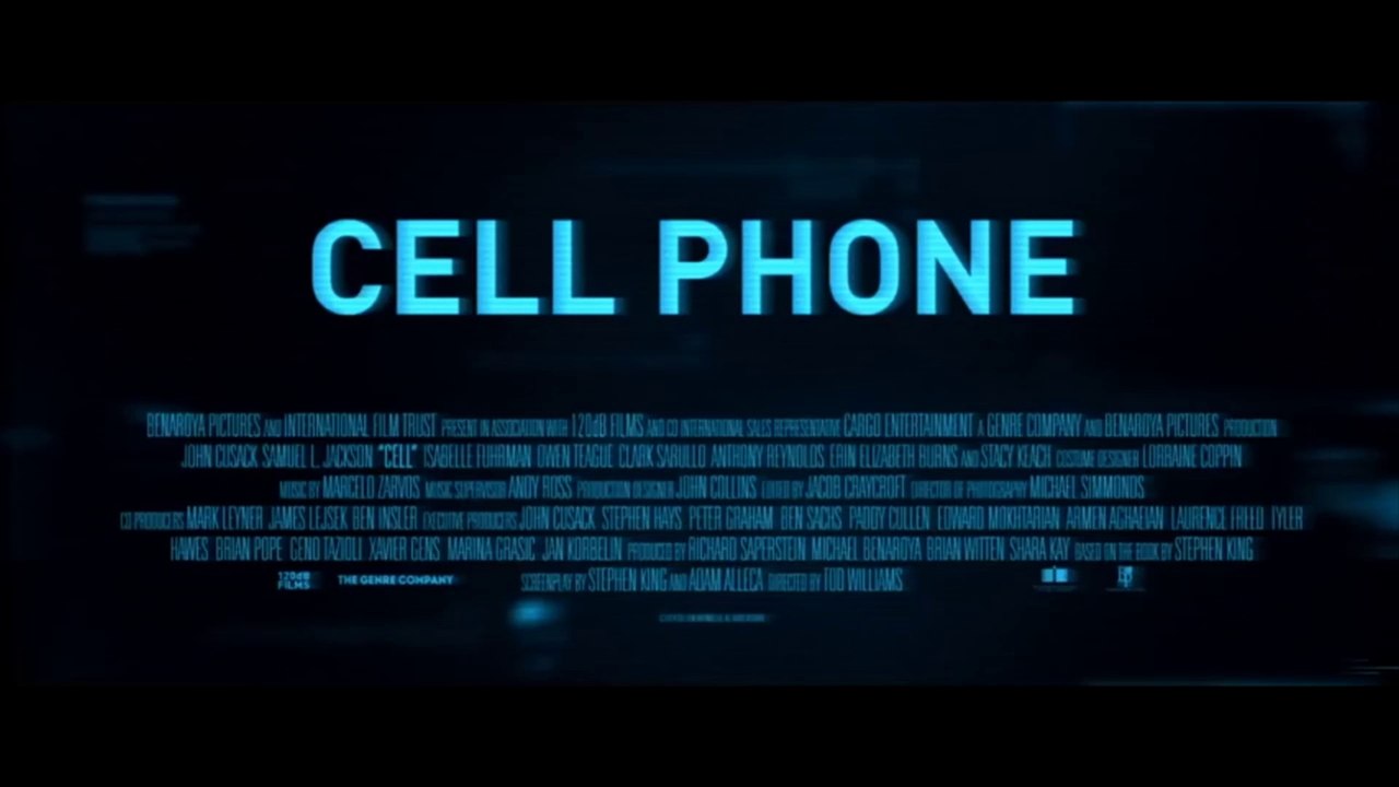 CELL PHONE (2016) Bande Annonce VF - HD