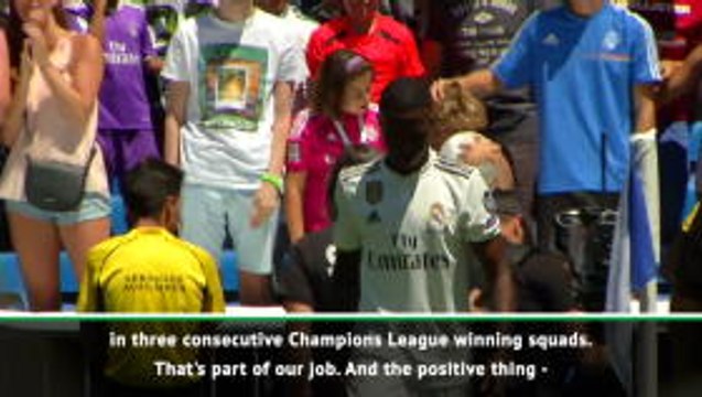 Solari praises Real youngster Vinicius' impact