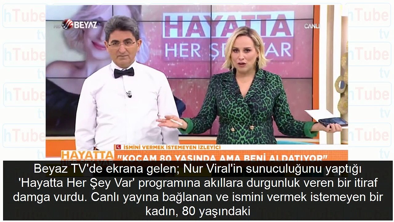 80 yaşındaki kocasının torunu yaşındaki kızlara ilişkisini canlı yayında ifşa etti