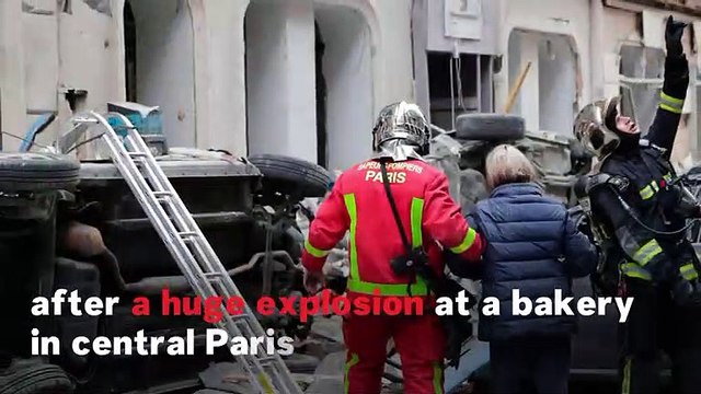 Paris 'Gas Explosion' Kills Two Firefighters And Hurts Dozens