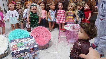 Bebeklerle Oyuncak Oynuyorum Challenge! Bir Tam Kutu Ooshies Our Generation Kıyafet Bidünya Oyuncak