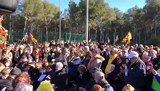 Discurs de Toni Comin a Mas d'Enric