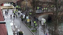 Strasbourg : incidents sur le pont de la rue du Maire Kuss