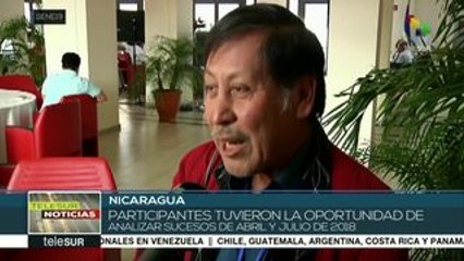 Concluye IV Foro de Paz, Amor y Solidaridad con Nicaragua