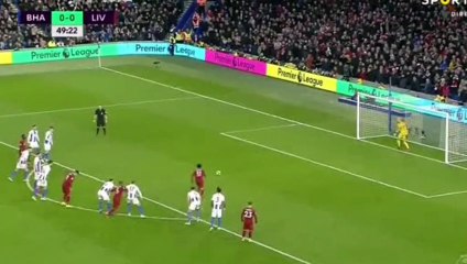 Brighton vs Liverpool 0-1 all goals